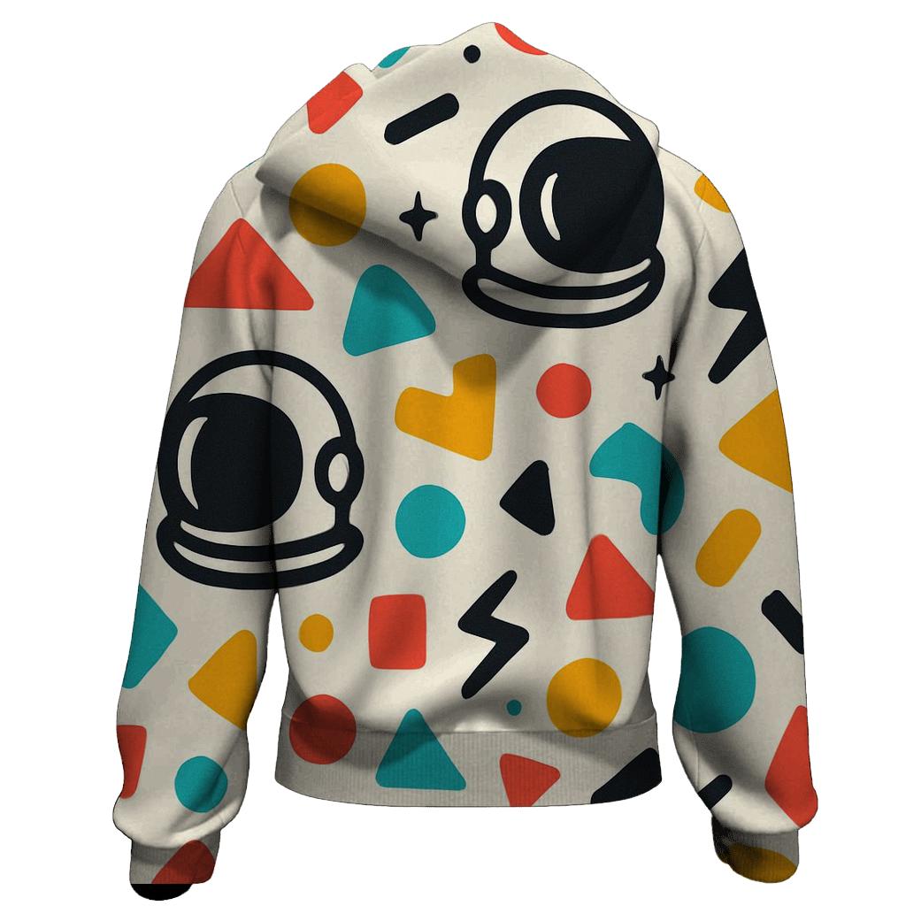 Memphis Spacewalk Confetti hoodies fashion