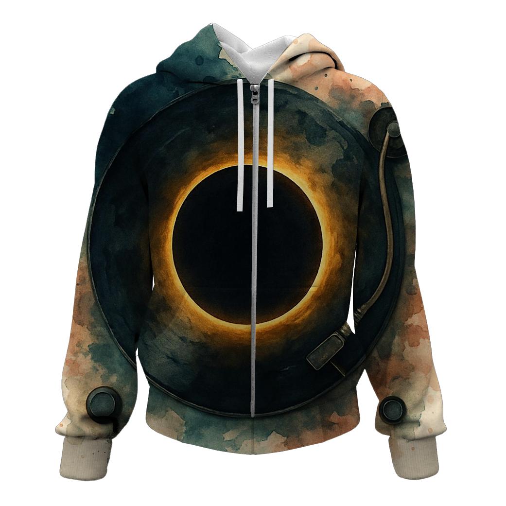 Turntable Eclipse Bloom pullover hoodies