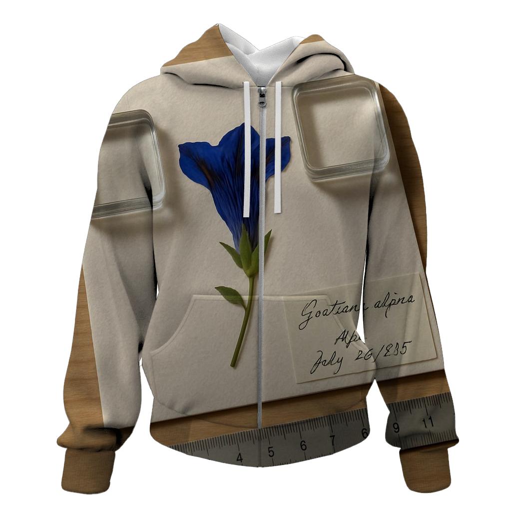 Pressed Herbarium Specimen Under Glass Weights custom hoodies