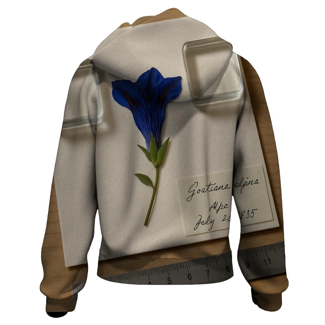 Pressed Herbarium Specimen Under Glass Weights custom hoodies