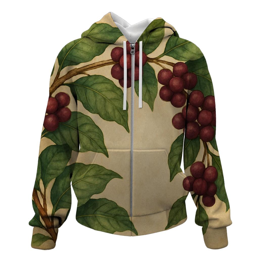 Coffee Cherry Canopy hoodie trends