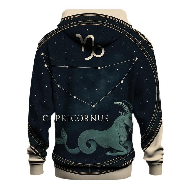 Capricorn Sea Goat Star Chart Emblem hoodies fashion