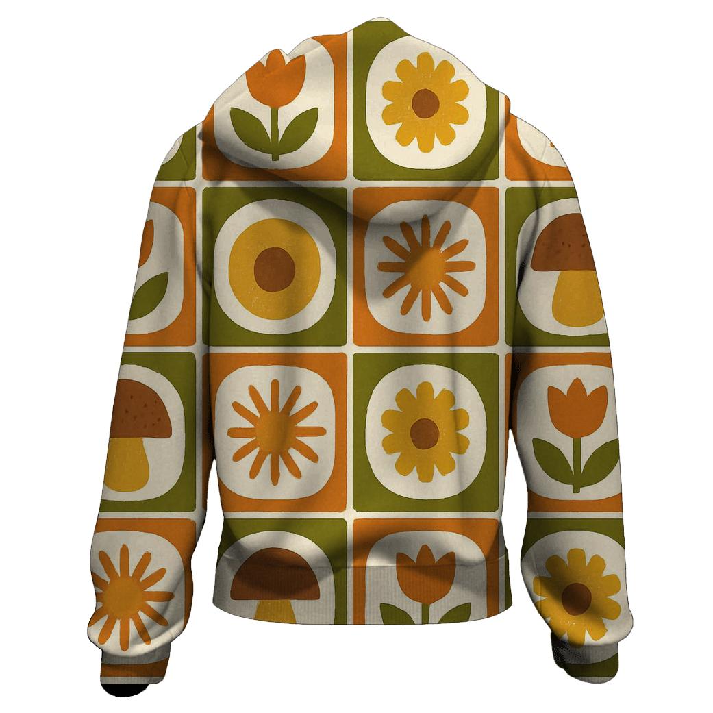 Harvest Kitchen Tiles Groove lightweight hoodies