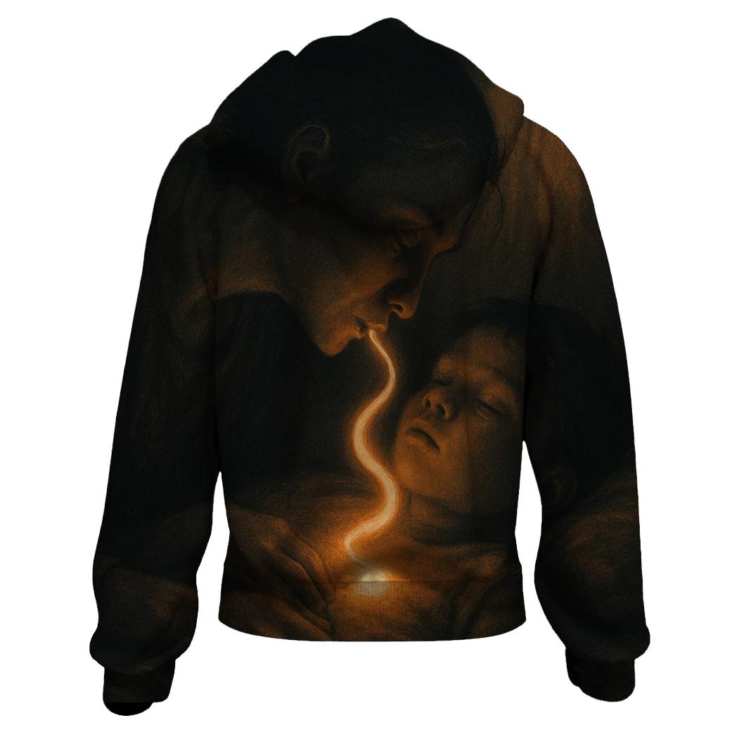 The Name She Whispered Into You A Spark That Never Stops Burning hoodies fashion