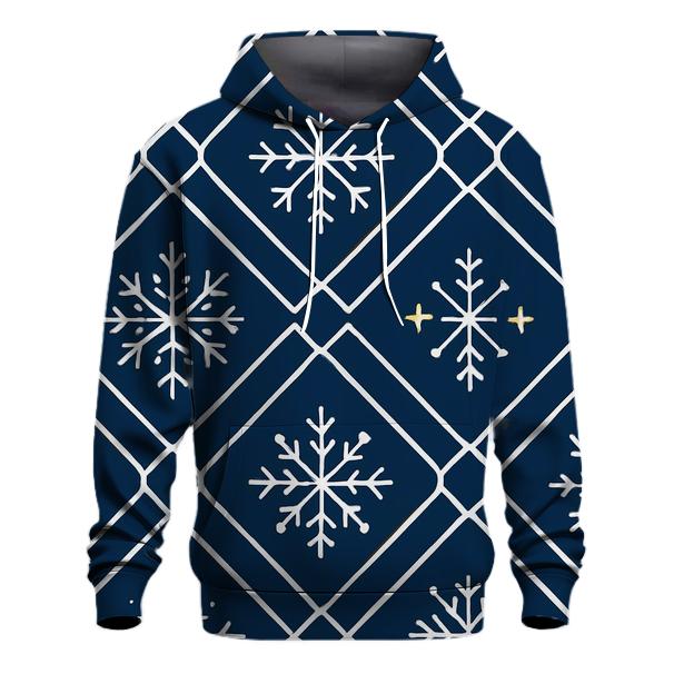 Snowflake Constellation Lattice custom hoodies