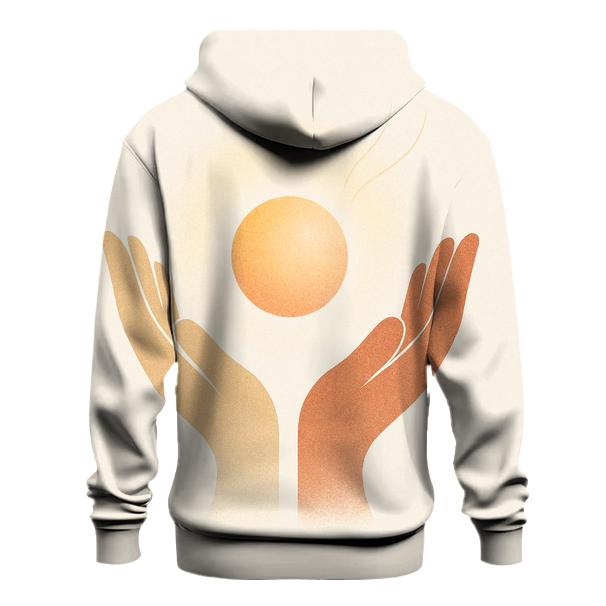 Hands Of Dawn Offering premium hoodies