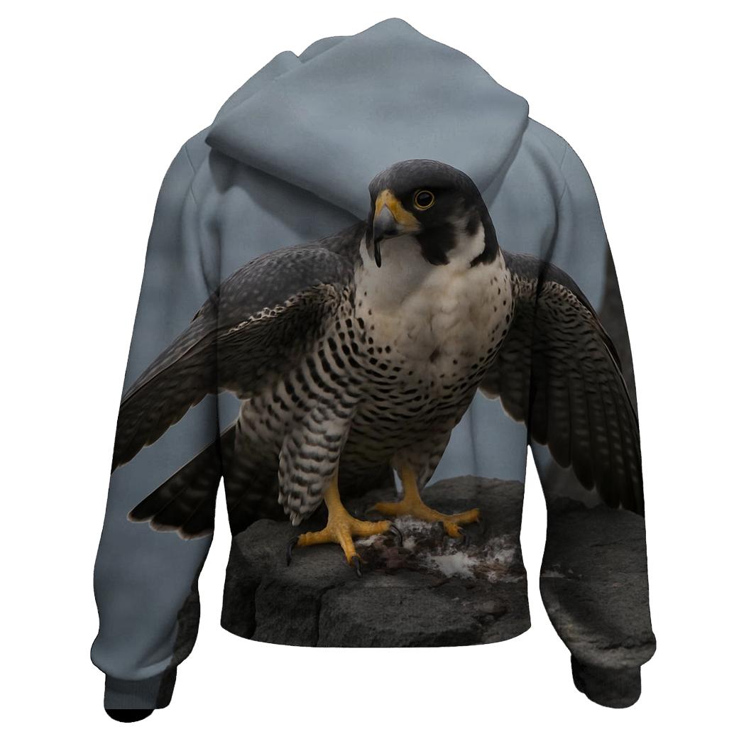 Basalt Cliff Sentinel Peregrine Falcon lightweight hoodies