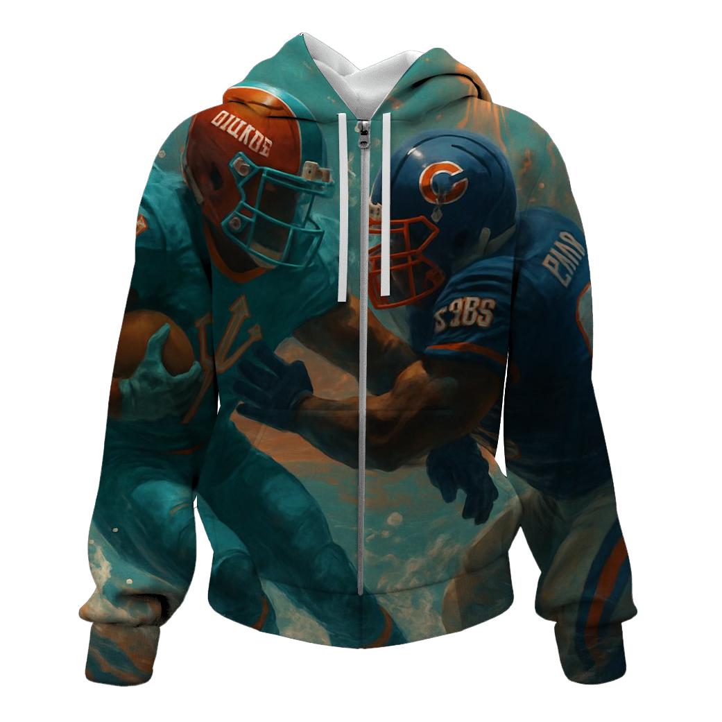 Underwater Coral Stadium Rumble hoodie styles