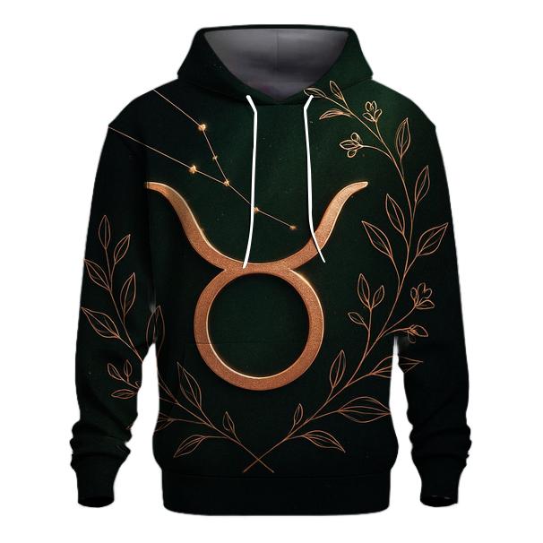 Venus Ruled Taurus Garden Constellation Sigil embroidered hoodies