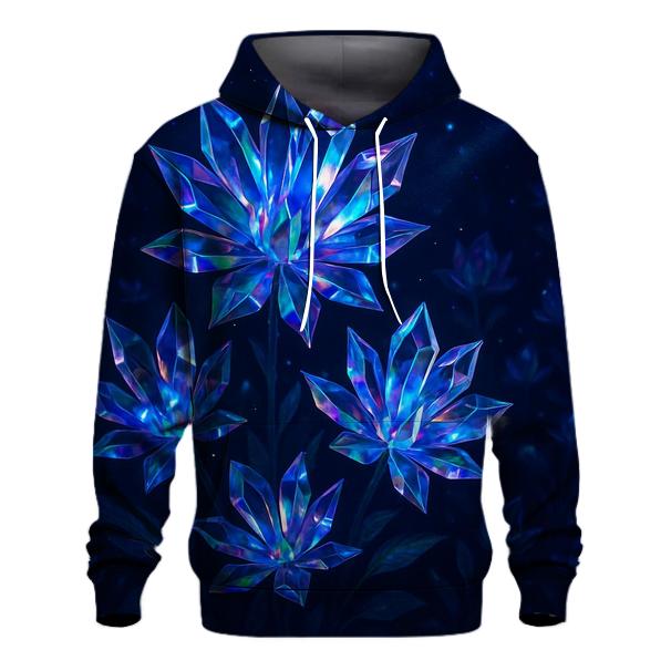 Midnight Prism Garden lightweight hoodies