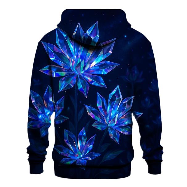 Midnight Prism Garden lightweight hoodies