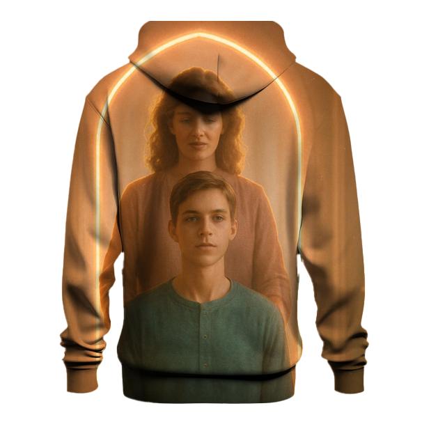 The Home Within Her Heart A Shelter That Travels With You zip-up hoodies