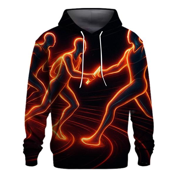 Starlit Sprint Relay embroidered hoodies