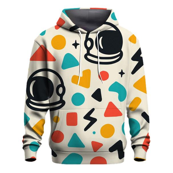 Memphis Spacewalk Confetti zip-up hoodies