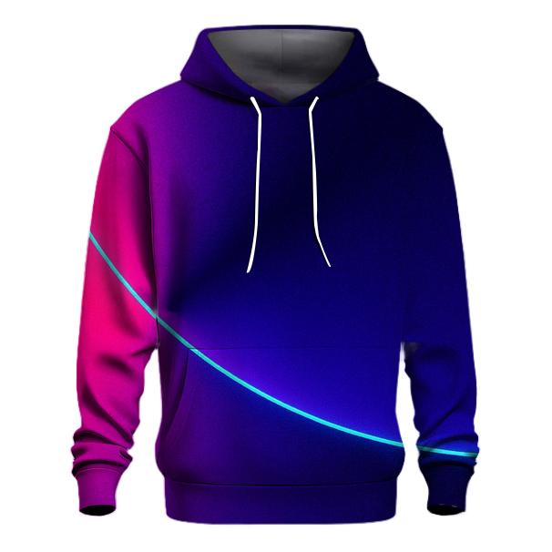 Neon Orbit Split hoodies fashion