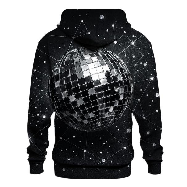 Charcoal Mirrorball Constellation premium hoodies