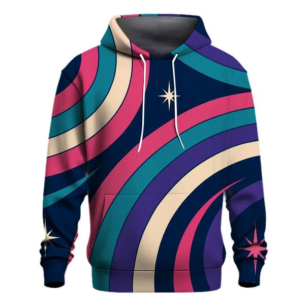 Roller Rink Neon Pathways premium hoodies