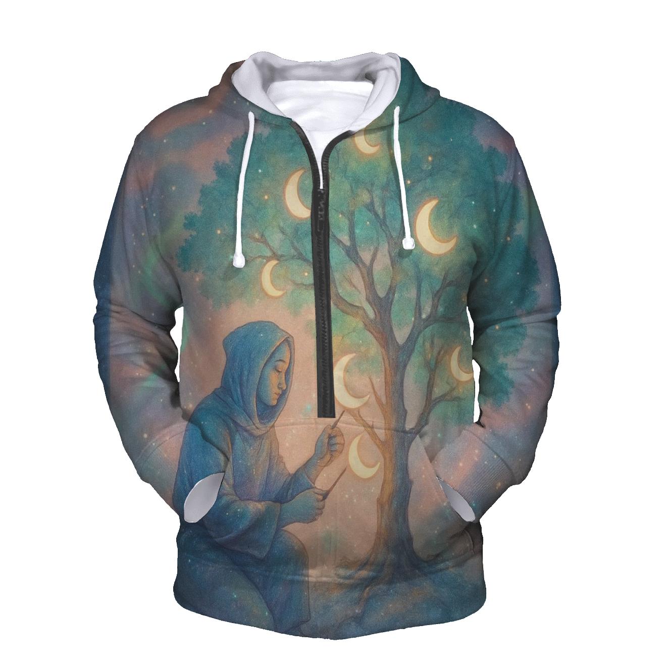 Moon Phase Orchard pullover hoodies