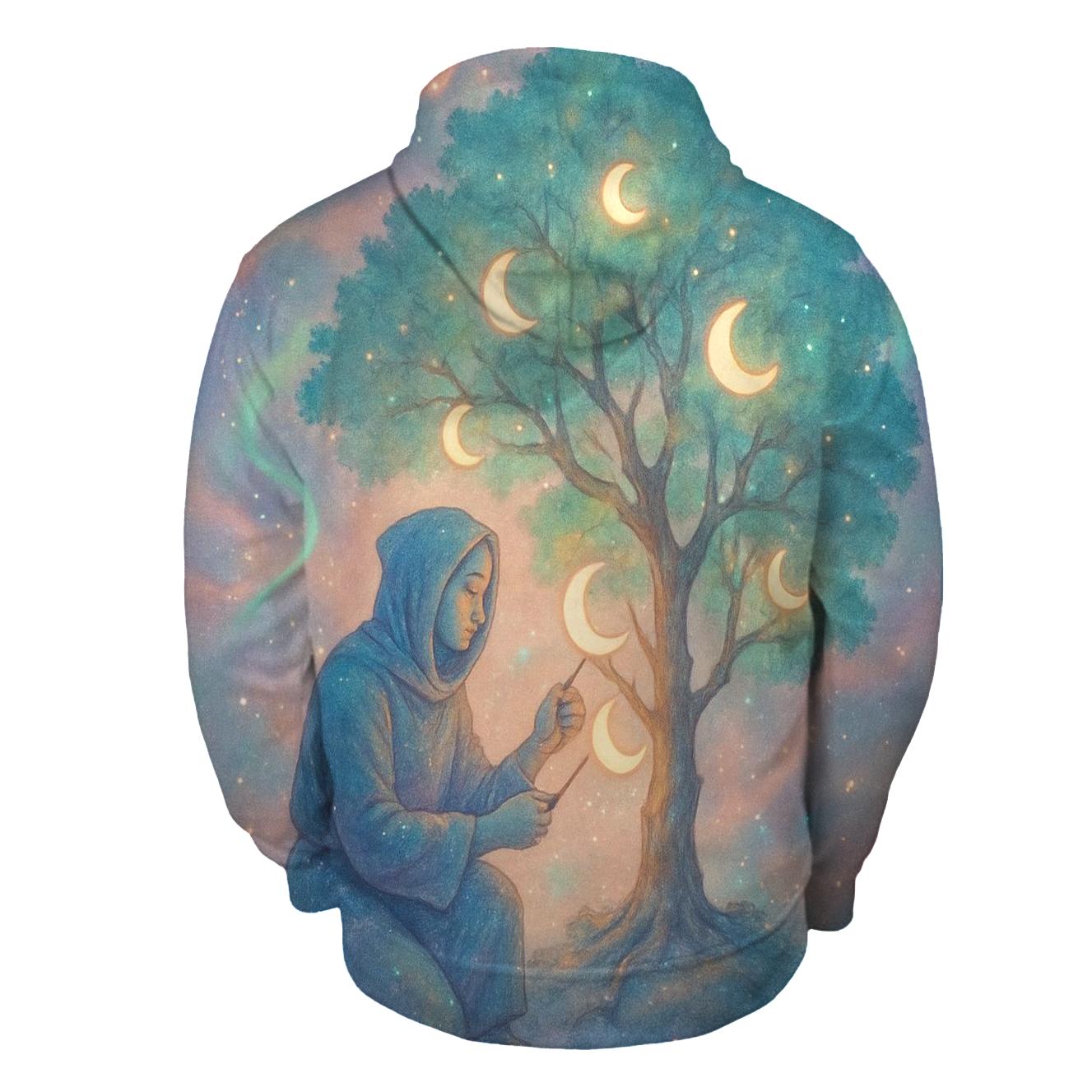 Moon Phase Orchard pullover hoodies