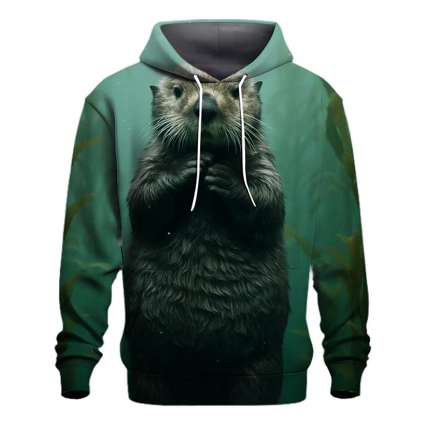 Kelp Forest Hover Sea Otter hoodies fashion