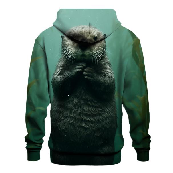Kelp Forest Hover Sea Otter hoodies fashion