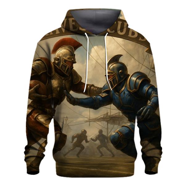 Skyborne Airship End Zone Battle lightweight hoodies
