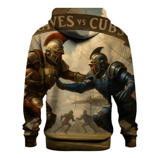 Skyborne Airship End Zone Battle lightweight hoodies