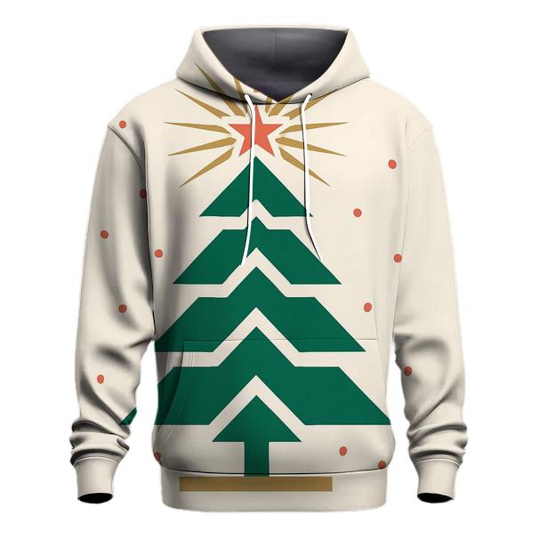 Starburst Tree Geometry Banner hoodie trends