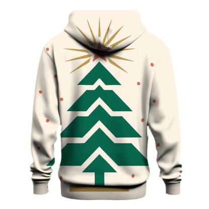 Starburst Tree Geometry Banner hoodie trends