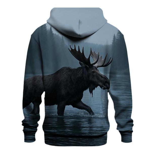 Mist Channel Crossing Moose hoodie styles