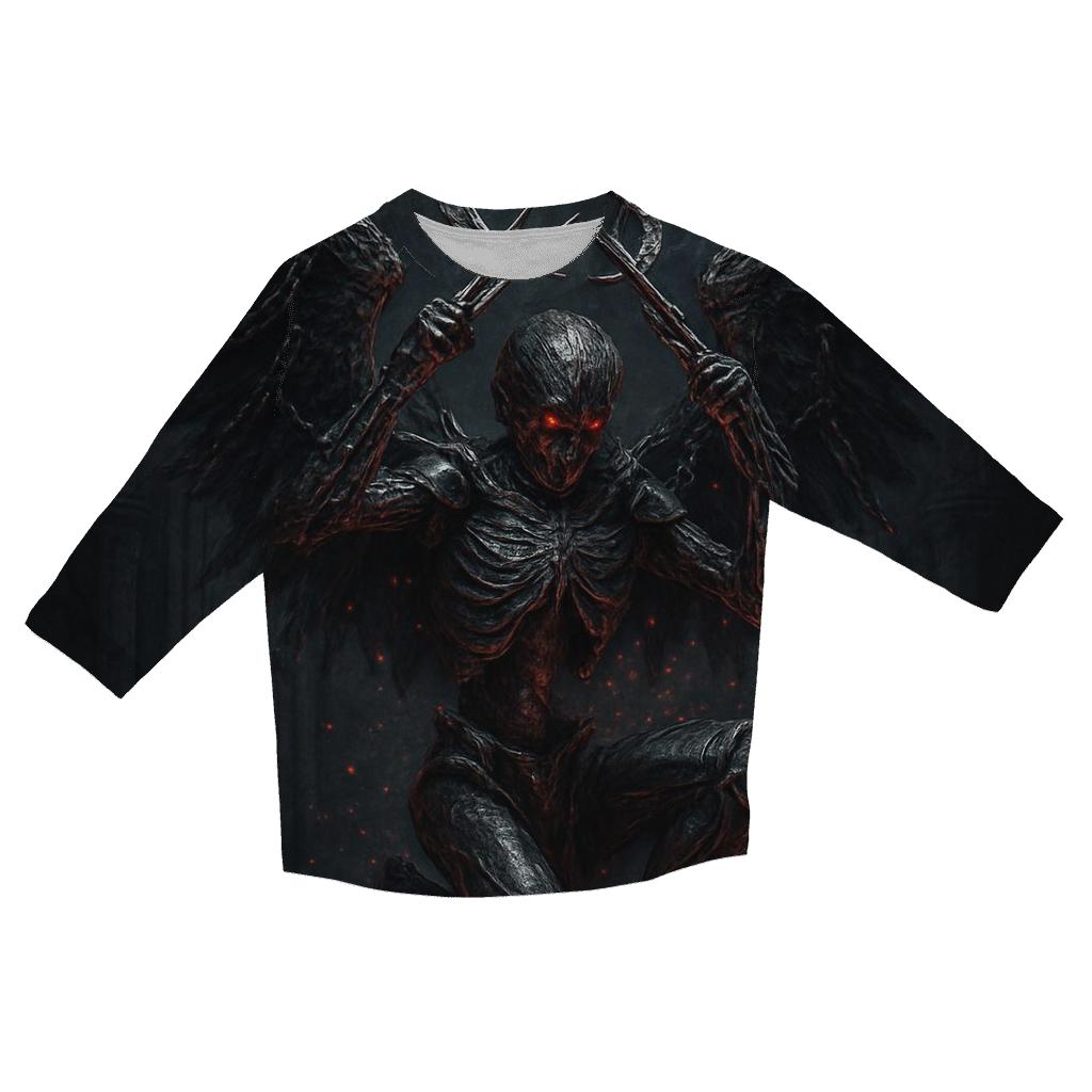 Iron Seraph Of The Broken Halo custom 3/4 sleeve shirts