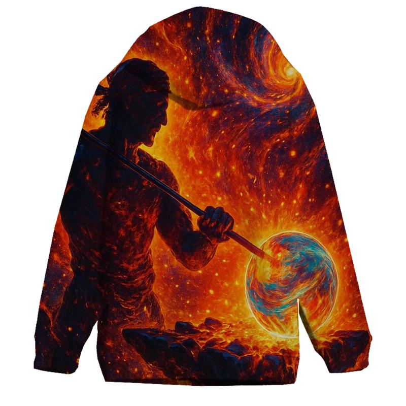 Supernova Glass Smith printed hoodies