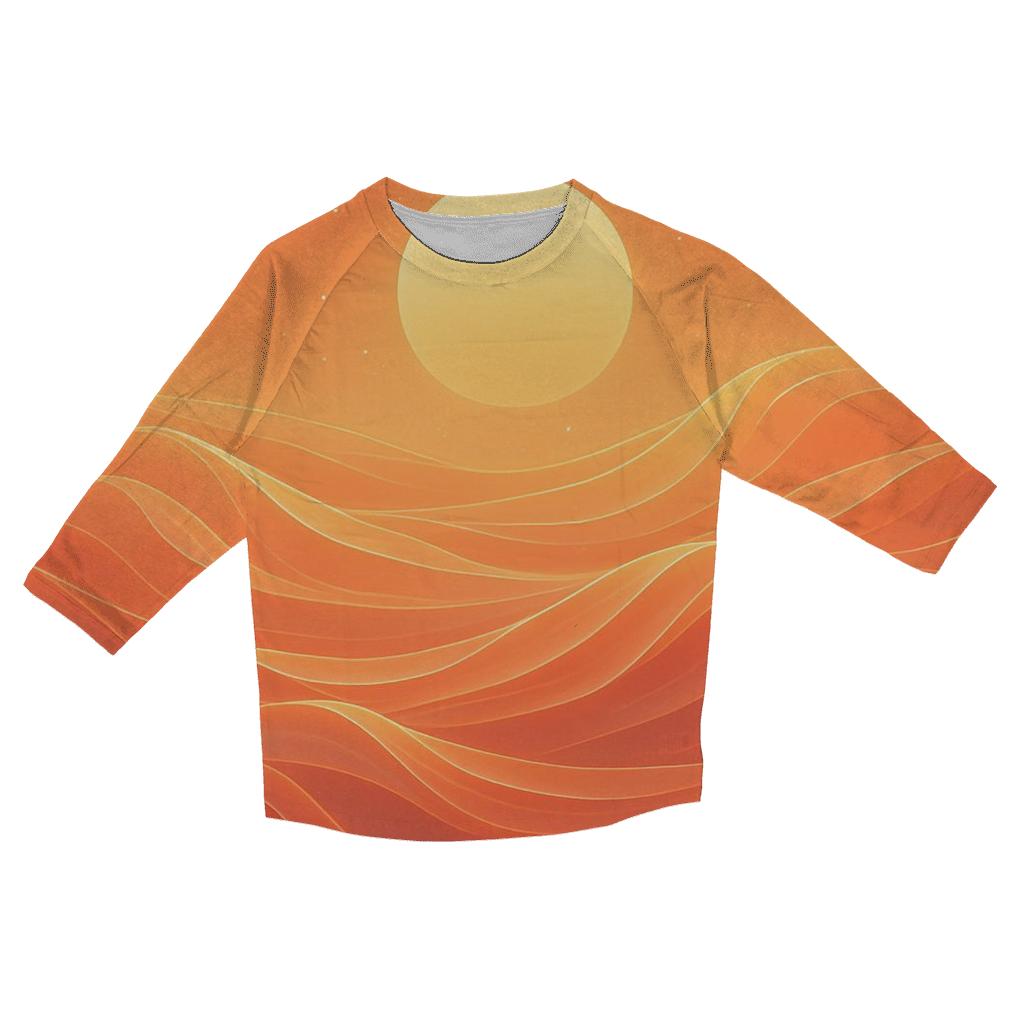 Prism Dune Dreamscape trendy 3/4 sleeve tops