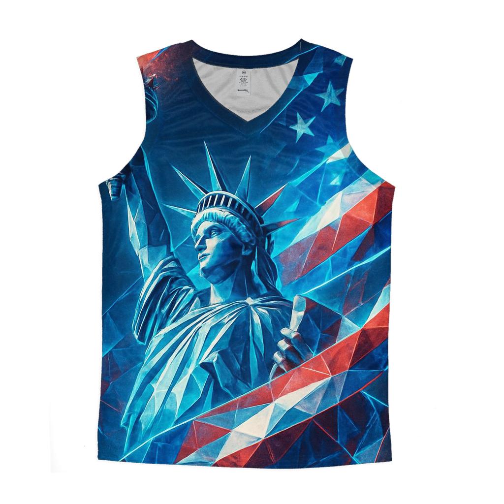 Liberty Prism Surge personalized athletic tanks