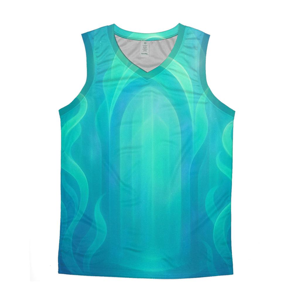 Aurora Kelp Cathedral designer workout tanks