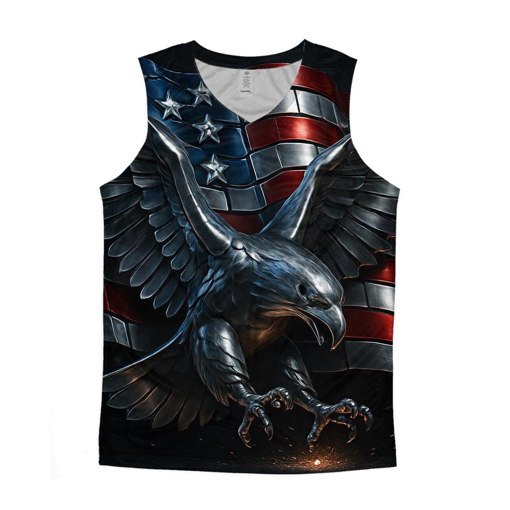 Steel Stripes Vanguard sports performance tank tops