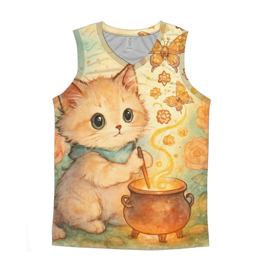 Clockwork Garden Kitten Alchemist stylish racerback tanks