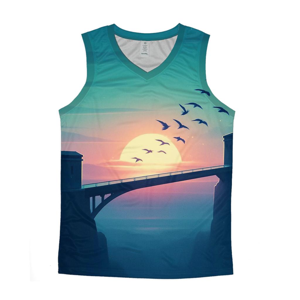 Skybridge Afterglow Drift sports performance tank tops