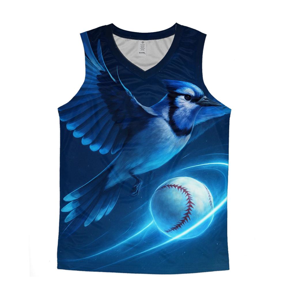 Midnight Flight Blue Jays Fastball Halo casual summer tank tops
