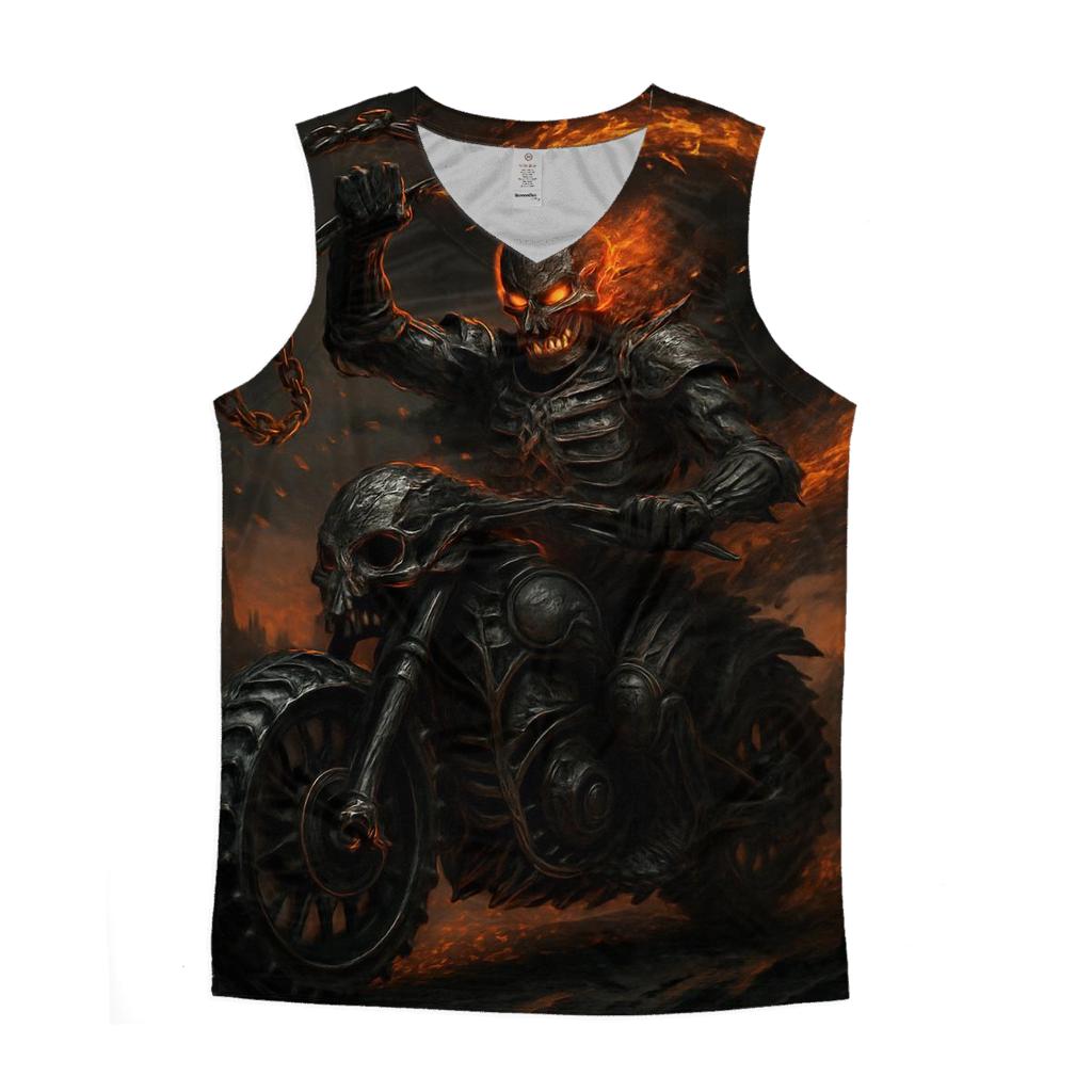 Lava Vein Revenant On The Chain Road stylish racerback tanks