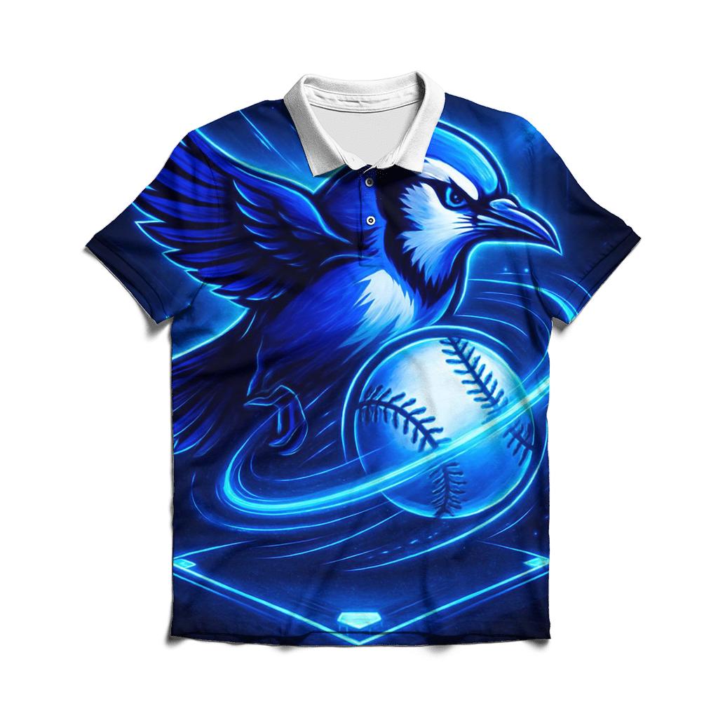 Blue Jays Aurora Diamond Rush custom polo shirts