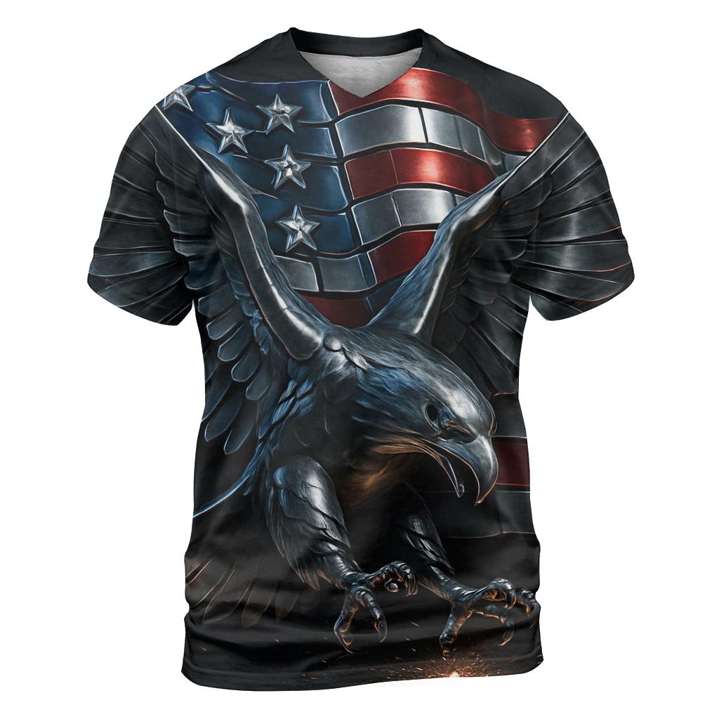 Steel Stripes Vanguard custom all-over print shirts