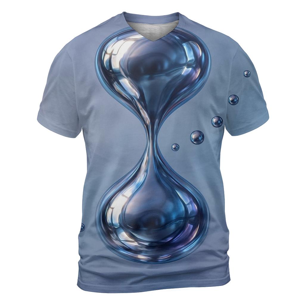 Chrome Mirage Hourglass designer pattern shirts