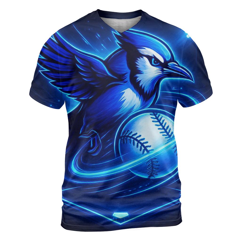Blue Jays Aurora Diamond Rush statement graphic shirts