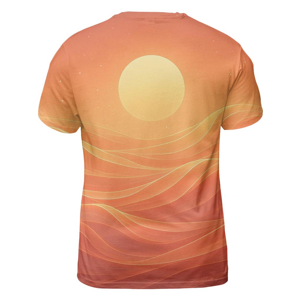 Prism Dune Dreamscape artistic all-over print tops