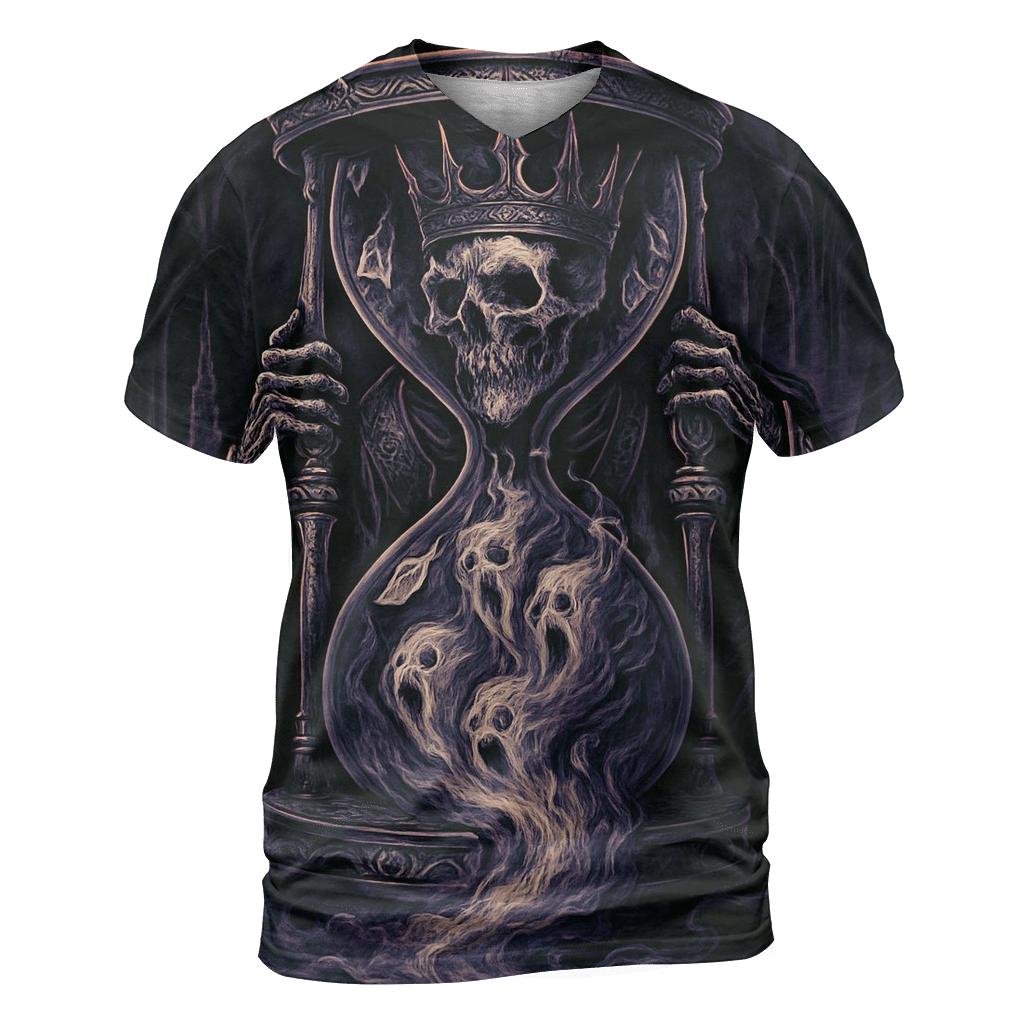 Hourglass Throne Of The Soulstorm King statement graphic shirts