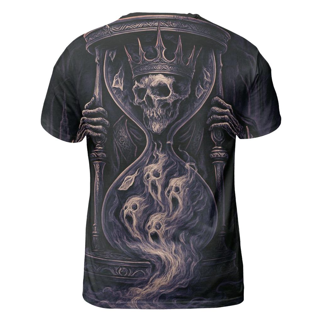 Hourglass Throne Of The Soulstorm King statement graphic shirts