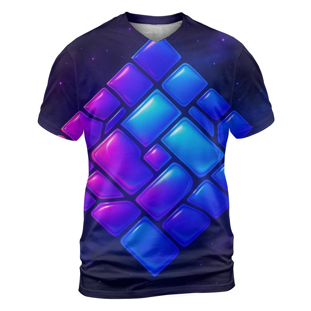 Nebula Quilt Geometry personalized full print shirts