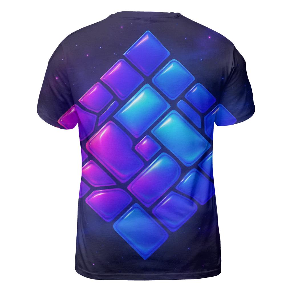 Nebula Quilt Geometry personalized full print shirts