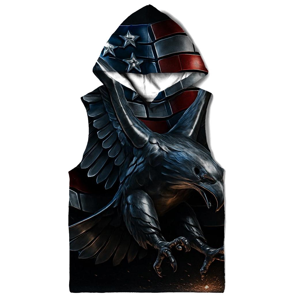 Steel Stripes Vanguard embroidered hoodies